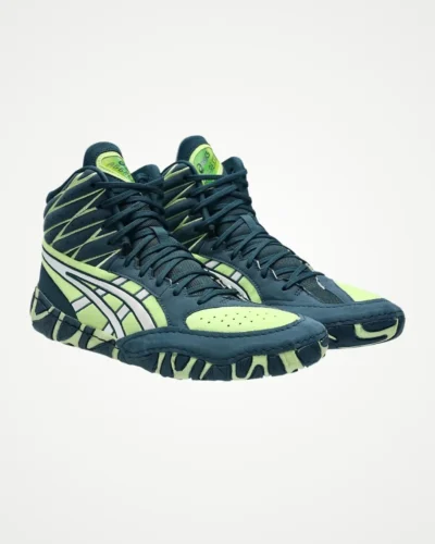ASICS Men Aggressor 6 Wrestling Shoes Tranquil Teal Front