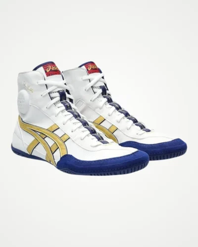ASICS Men DAN Gable EVO 3 Wrestling Shoes White Front