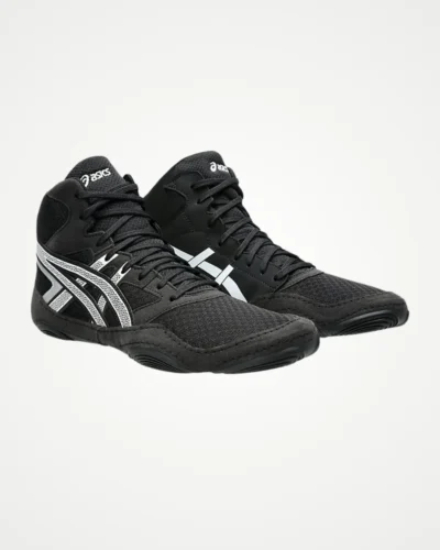 ASICS Men Snapdown 4 Wrestling Shoes Black Front