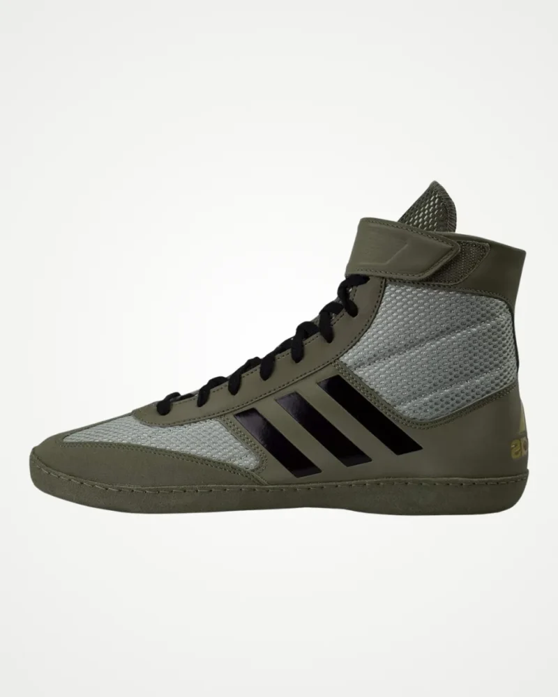 Adidas Combat Speed 5 Wrestling Shoes - Tan/Black