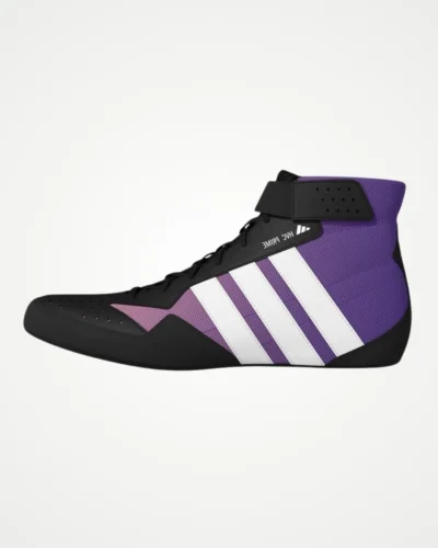 Adidas HVC Prime Wrestling Shoes – Black/Purple