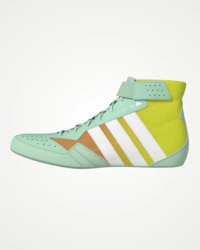 Adidas HVC Prime Wrestling Shoes – Mint/Lemon