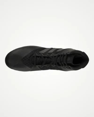 Adidas Mat Wizard 4 Wrestling Shoes Carbon Black Upper