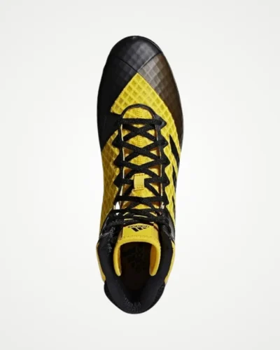 Adidas Mat Wizard 4 Wrestling Shoes Gold Black Upper