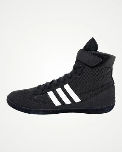 Adidas Combat Speed 4 Wrestling Shoes – Black/White