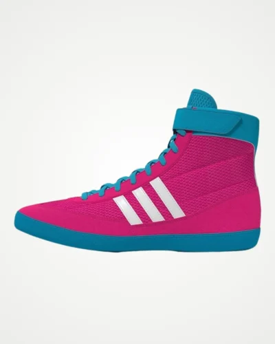 Adidas Combat Speed 4 Wrestling Shoes – Pink/White