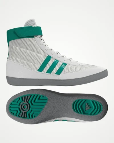 Adidas Mens Combat Speed 4 White Teal 2