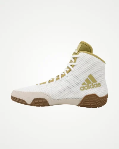 Adidas Tech Fall 2.0 Wrestling Shoes White Gold Side