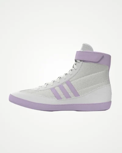 Adidas Women’s Combat Speed 4 Wrestling Shoes – White/Lavender