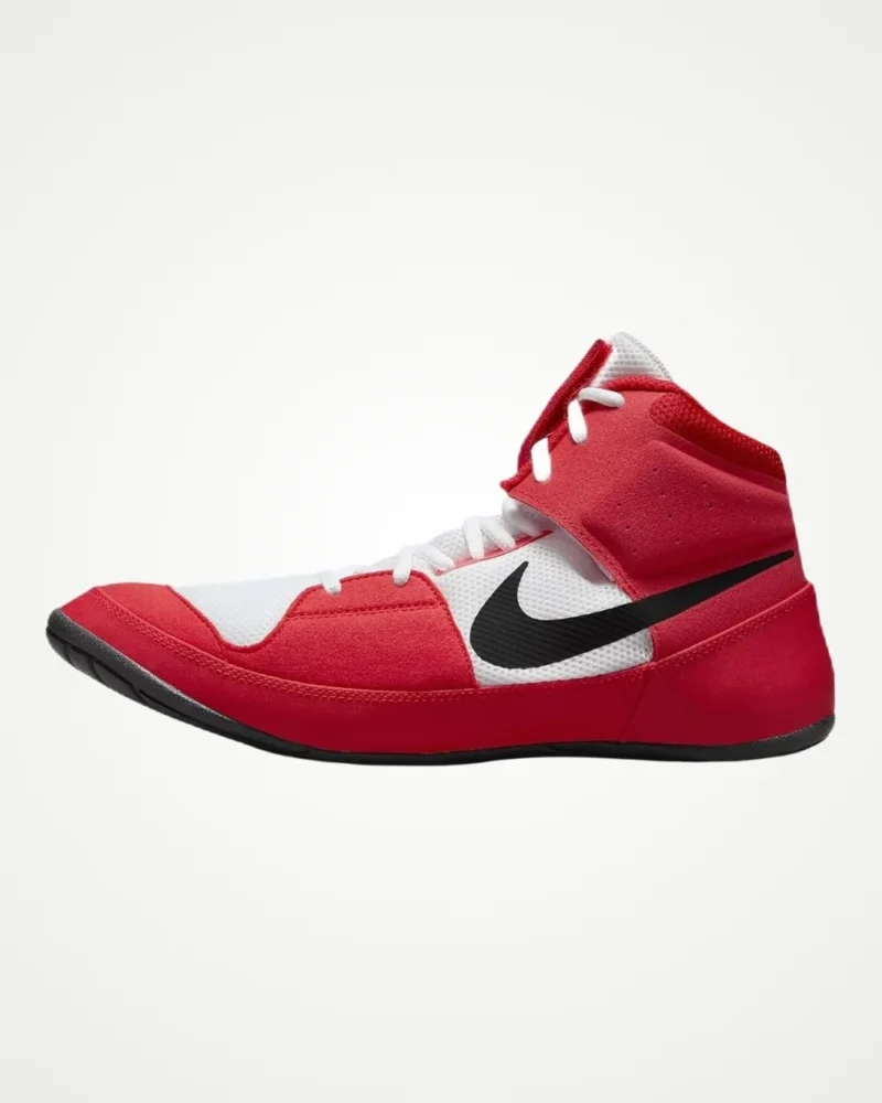 Nike Fury Wrestling Shoes - University Red/White