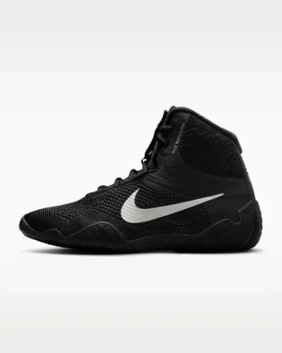 Nike Tawa Wrestling Shoes – Black/Metallic Silver